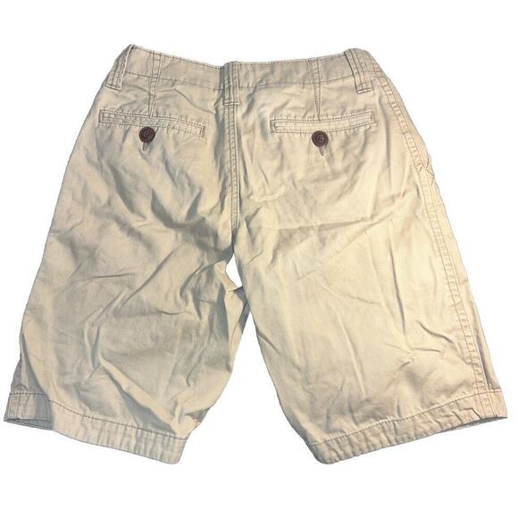 EUC Aeropostale Shorts Mens 27, Khaki Cotton Slash Pockets Classic - Picture 4 of 6